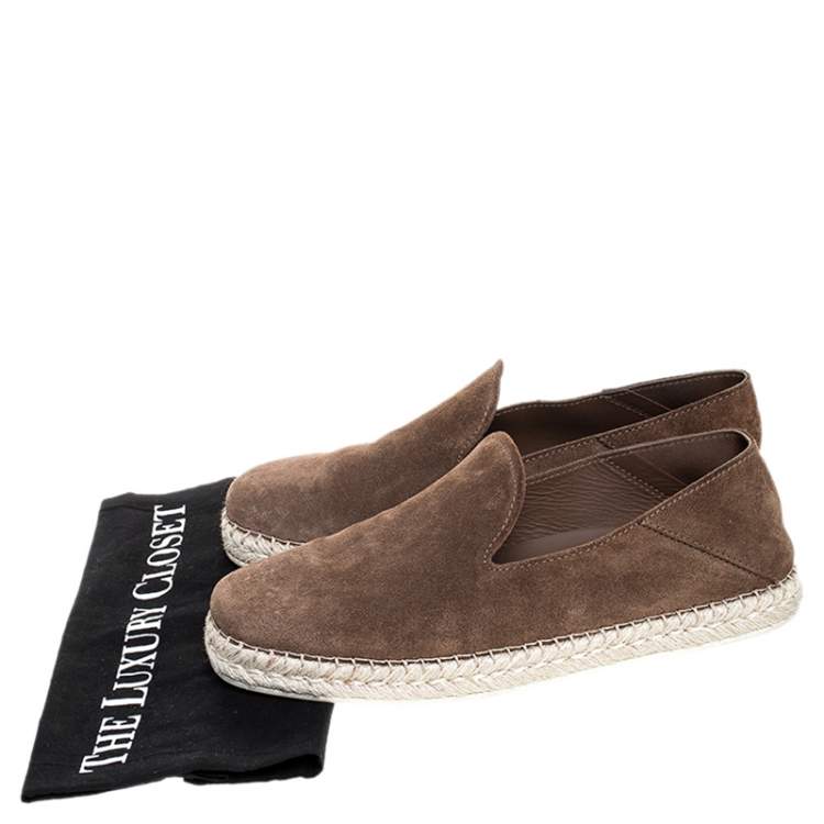 Tod's Brown Collapsible-heel Espadrille Size 39.5 Tod's