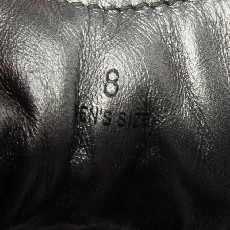 Pre Owned Tod's Black Suede Leather and Nylon Low-Top Sneakers Size 42 