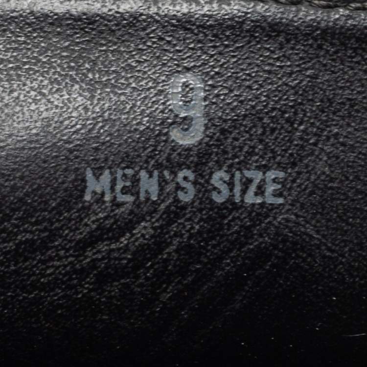 Pre Owned Tod's Black Suede Buckle Slip-On Loafers Size 43