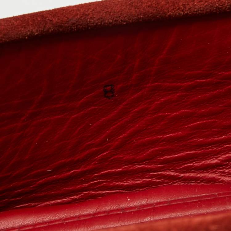 مملوكة مسبقًا Tod's Brown Suede Ferrari Loafers Size 42