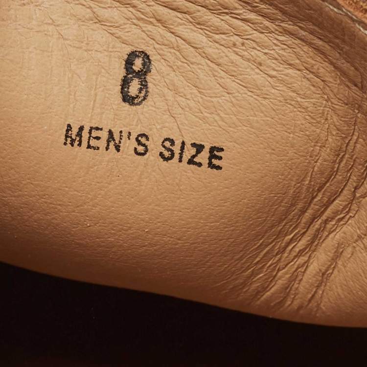 Pre Owned Tod's Brown Suede Slip On Sneakers Size 42 