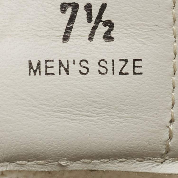 Pre Owned Tod's White Leather and Knit Fabric No_Code Sneakers Size 41.5