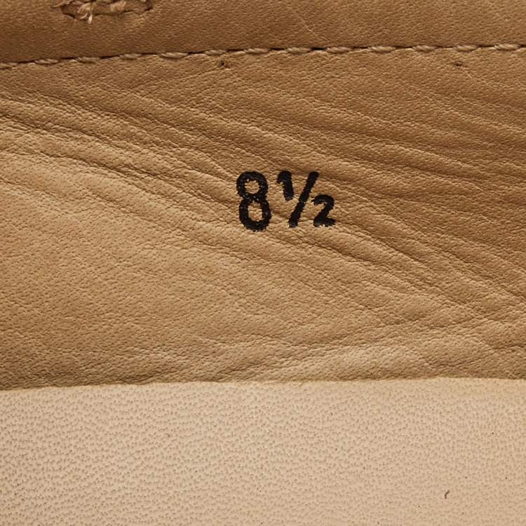 Pre Owned Tod's Brown Suede Slip On Loafers Size 42.5