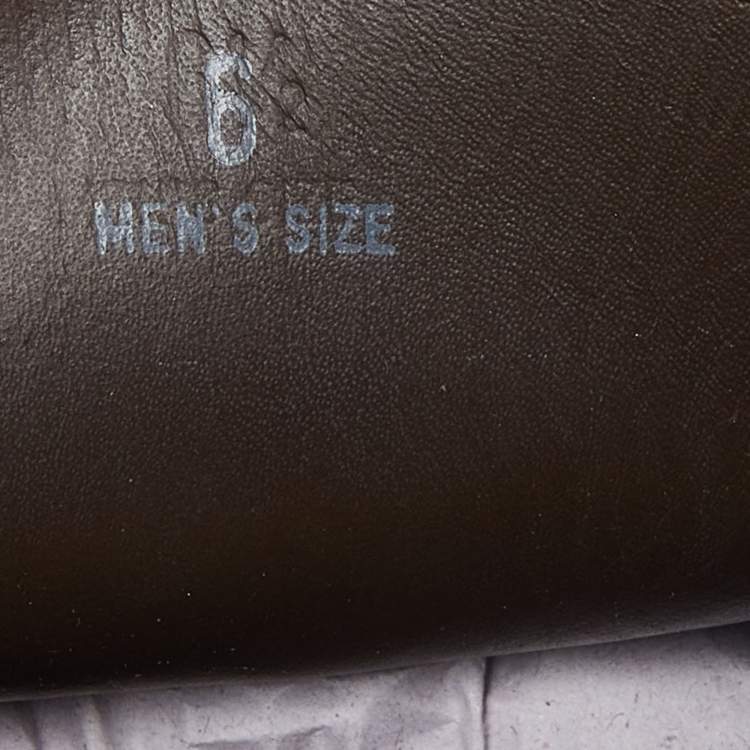 Pre Owned Tod's Brown Leather Penny Loafers Size 39.5