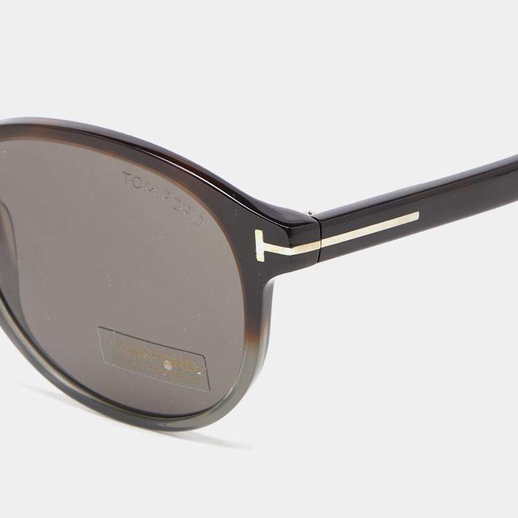 Pre Owned Tom Ford Black Sunglasses 52