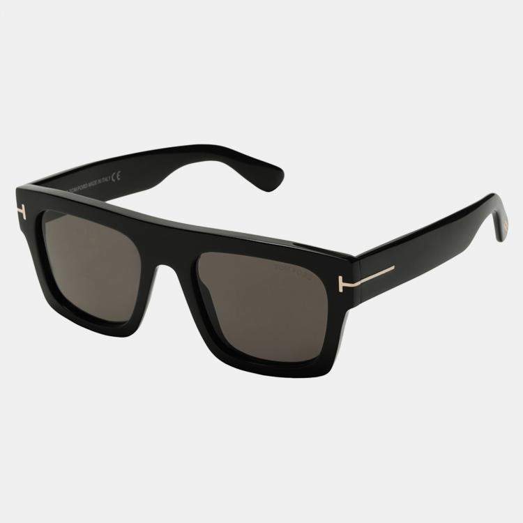 Pre Owned Tom Ford Black Sunglasses 53
