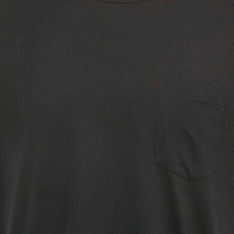Pre Owned Tom Ford Black Jersey Crewneck T-Shirt XXL