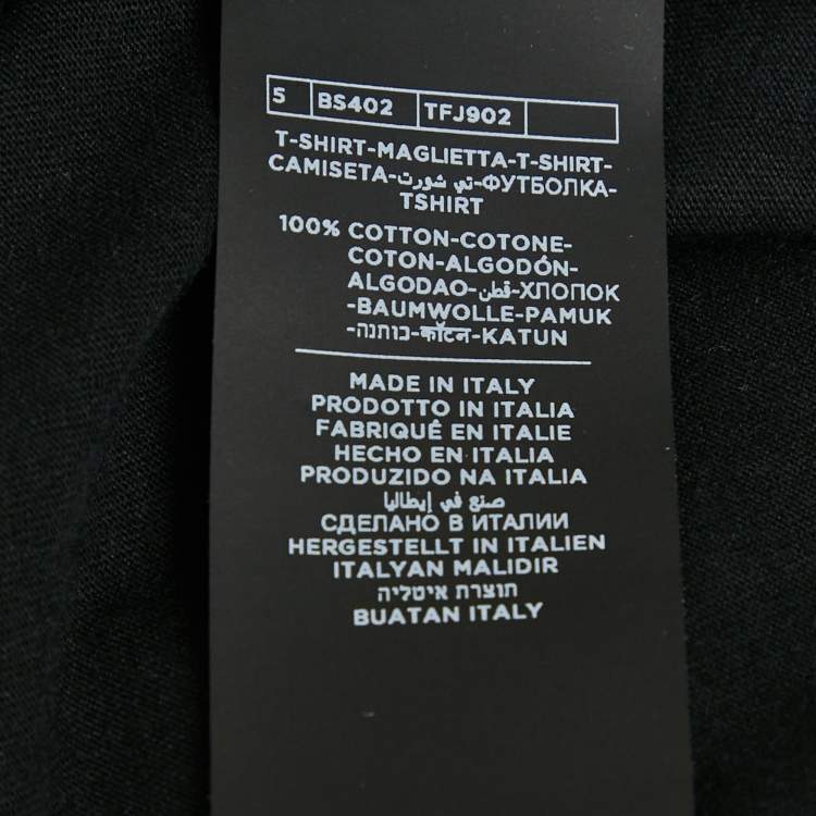Pre Owned Tom Ford Black Jersey Crewneck T-Shirt XXL