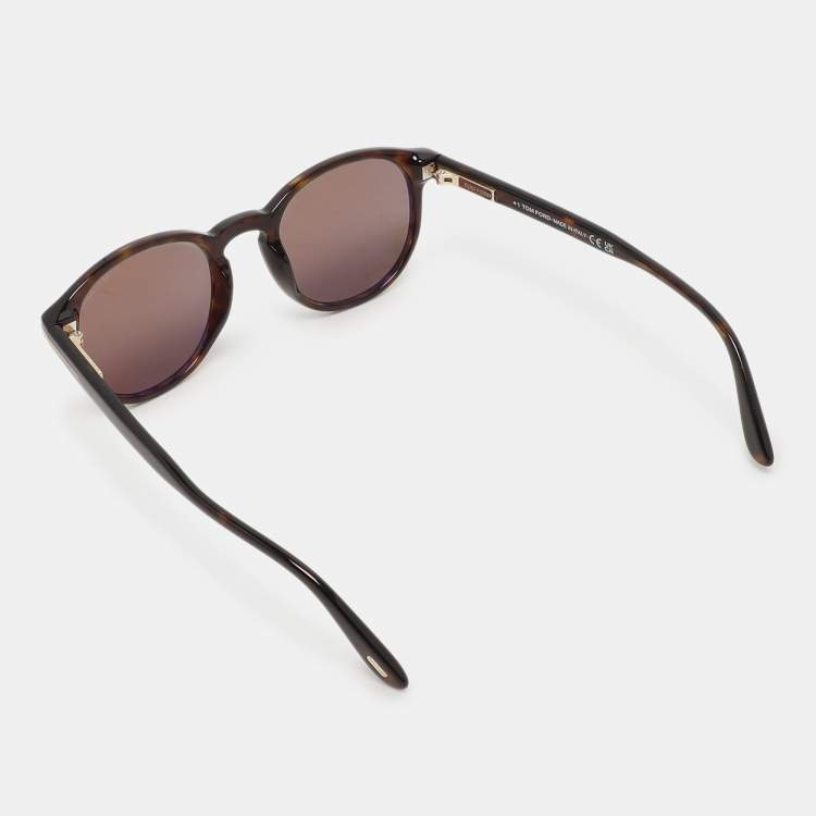 Pre Owned Tom Ford Brown Dante TF834 Polarized Sunglasses