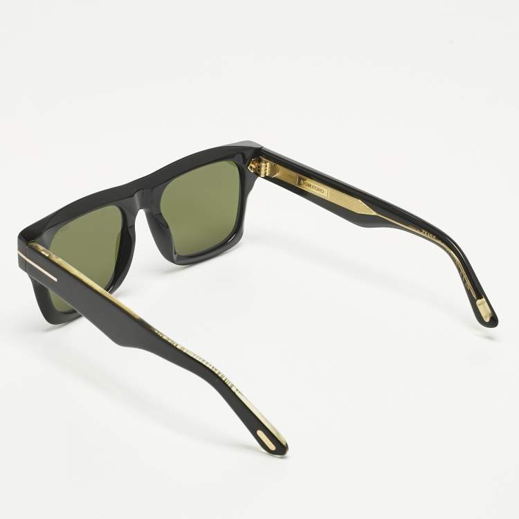 Pre Owned Tom Ford Black TF 1200 Icon Collection Square Sunglasses 