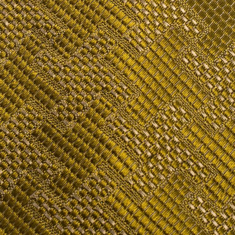 Pre Owned Tom Ford Pear Green Silk Jacquard Traditional Tie