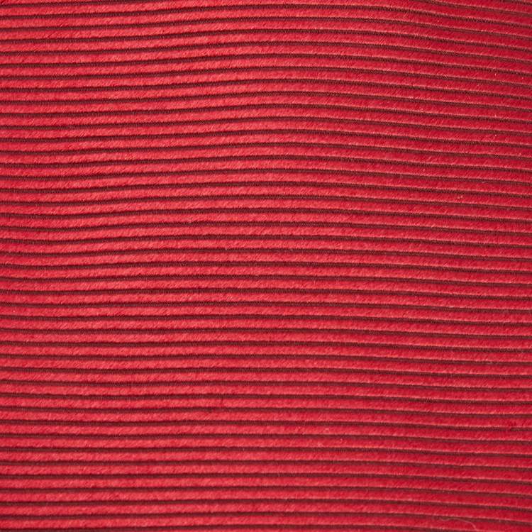 Pre Owned Tom Ford Red Striped Silk Tie