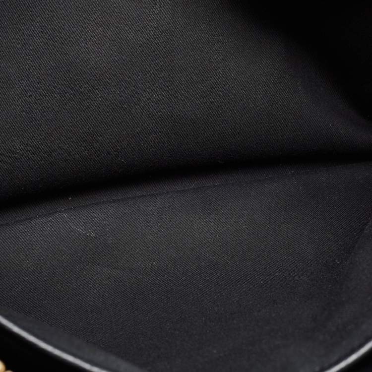 Pre Owned Tom Ford Black Leather Buckley Briefcase Bag