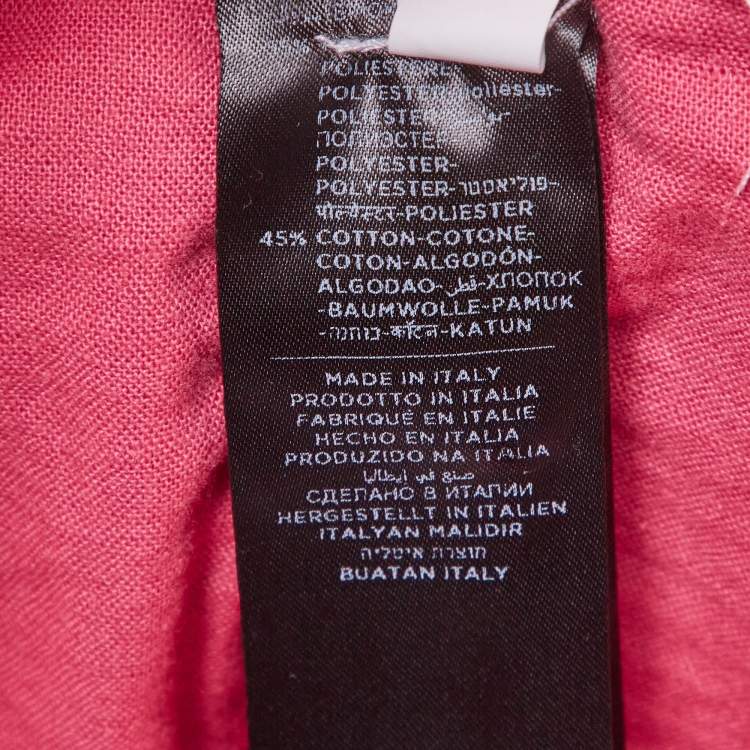 Pre Owned Tom Ford Neon Pink Jersey Joggers XL