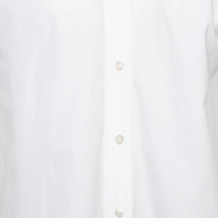 Pre Owned Tom Ford White Cotton Shirt L
