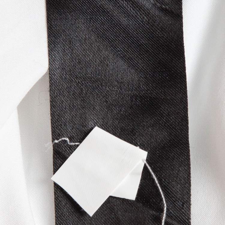 Pre Owned Tom Ford White Poplin Cotton Buttoned Up Shirt L
