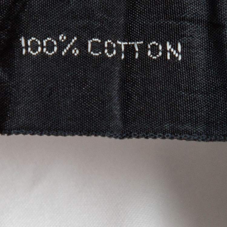 Pre Owned Tom Ford White Poplin Cotton Buttoned Up Shirt L
