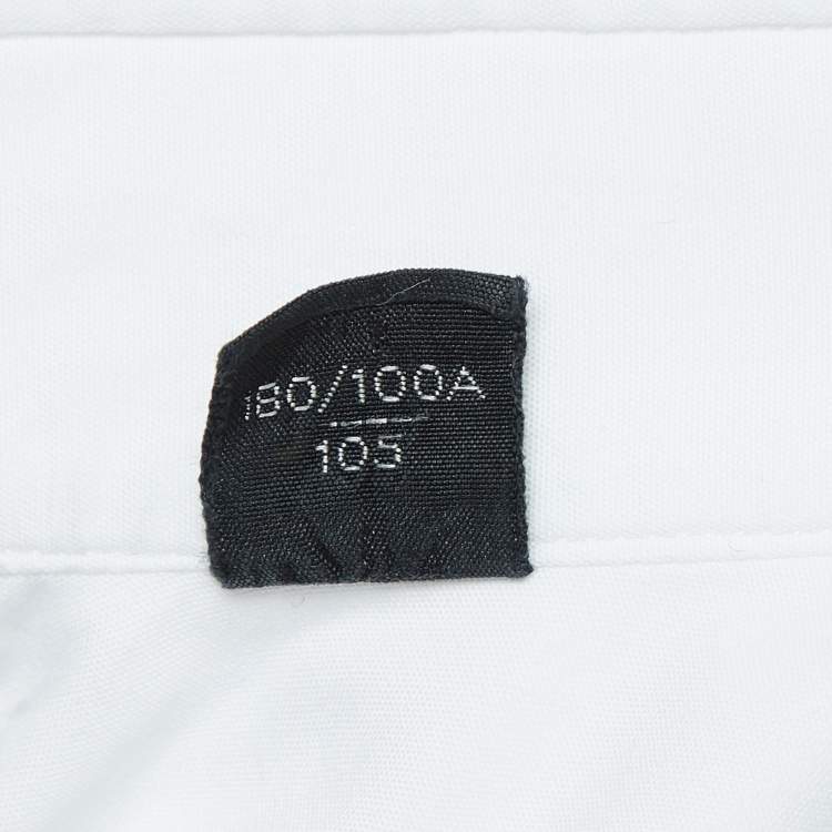 Pre Owned Tom Ford White Cotton Long Sleeve Shirt XL
