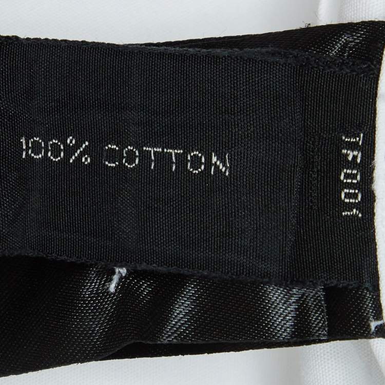 Pre Owned Tom Ford White Cotton Long Sleeve Shirt XL