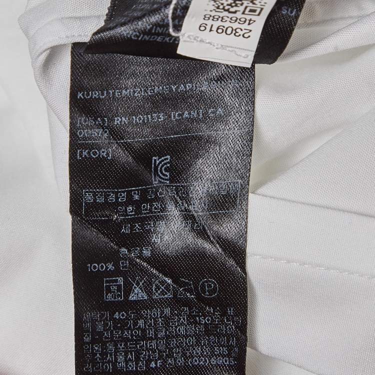 Pre Owned Tom Ford White Cotton Long Sleeve Shirt XL