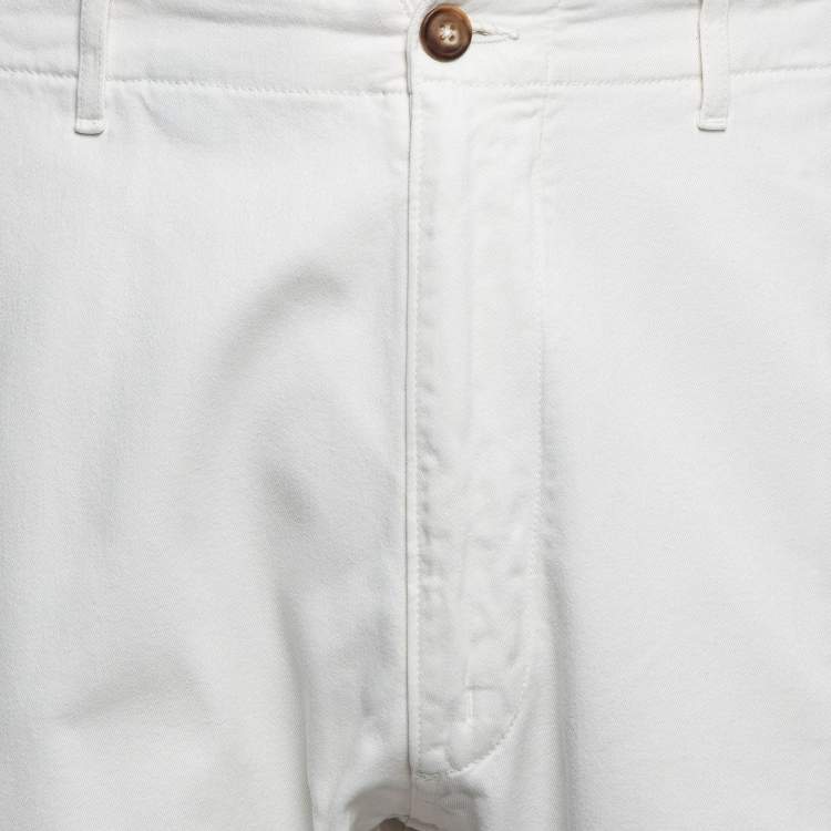 Pre Owned Tom Ford White Cargo Pants XL