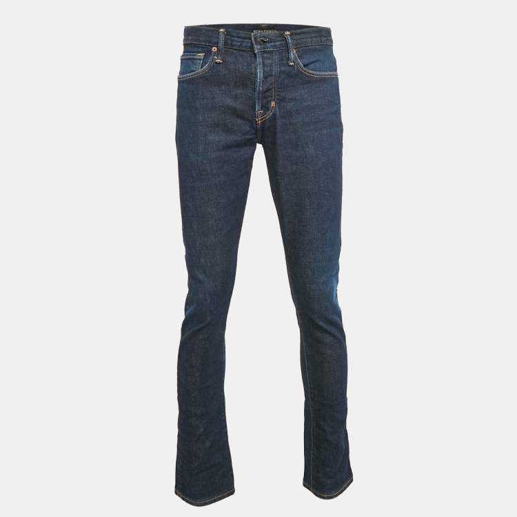 Pre Owned Tom Ford Blue Denim Jeans XL Waist 36"