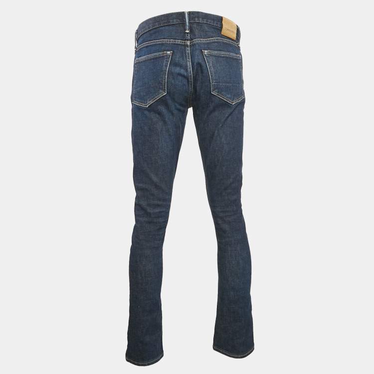 Pre Owned Tom Ford Blue Denim Jeans XL Waist 36"