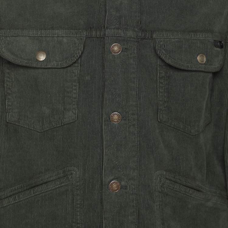 Pre Owned Tom Ford Green Corduroy Jacket L