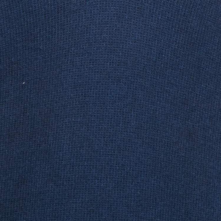 Pre Owned Tom Ford Navy Blue Cashmere Knit V-Neck Sweater XL
