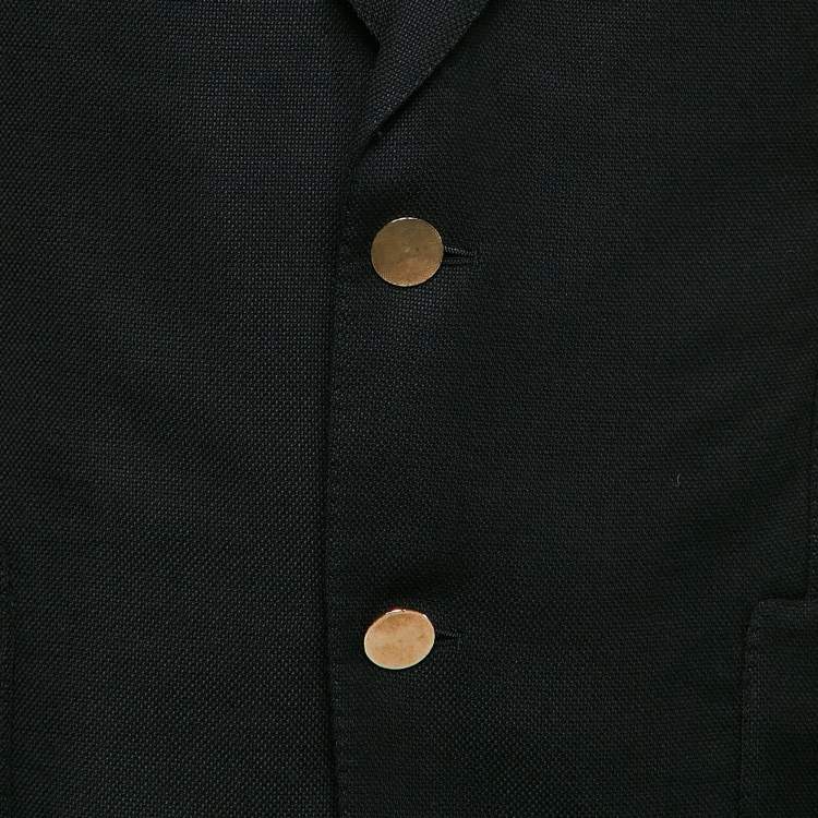 Pre Owned Tom Ford Black Wool Single Breasted Blazer XL