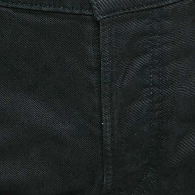 Pre Owned Tom Ford Navy Blue Cotton Drill Slim Jeans Waist 33"
