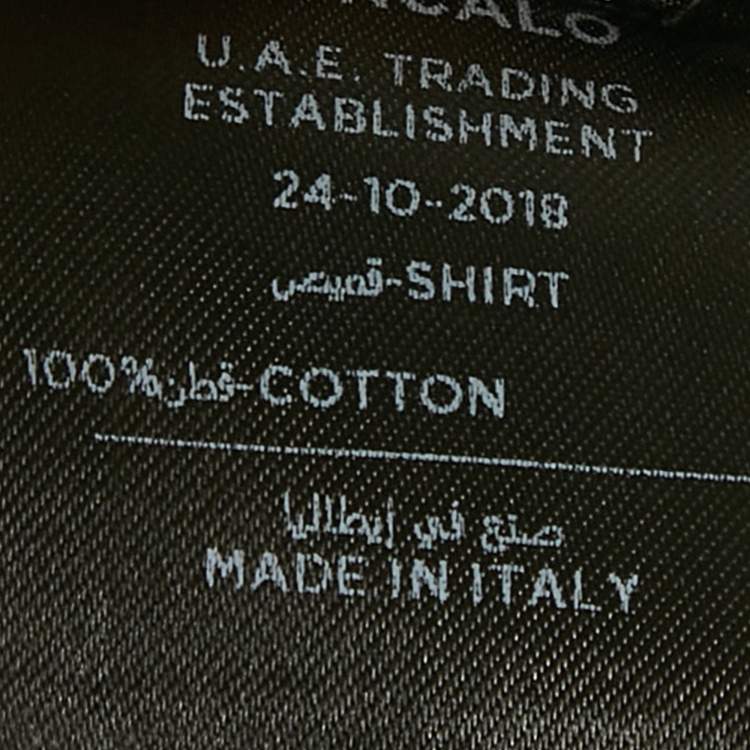Pre Owned Tom Ford White Cotton Made To Measure Shirt M