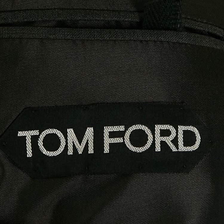 Pre Owned Tom Ford Grey Wool O'Conner Blazer S