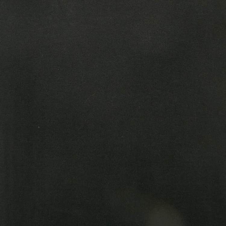 مملوكة مسبقًا Tom Ford Black Cotton Knit Polo T-Shirt XXL