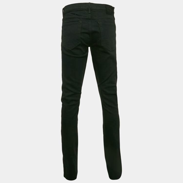 Pre Owned Tom Ford Black Denim Regular Fit Jeans L Waist 34"