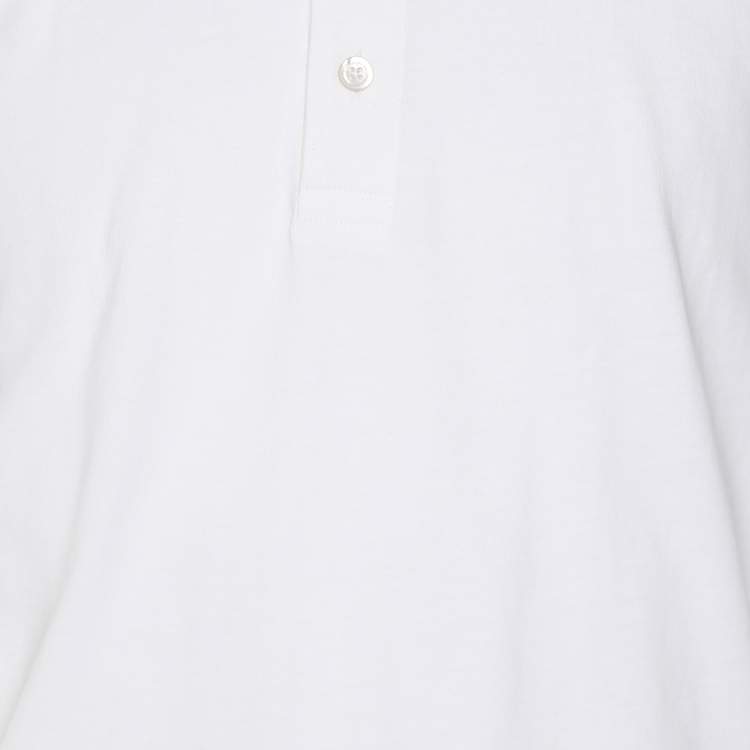 Pre Owned Tom Ford White Cotton Crew Neck T-Shirt XL