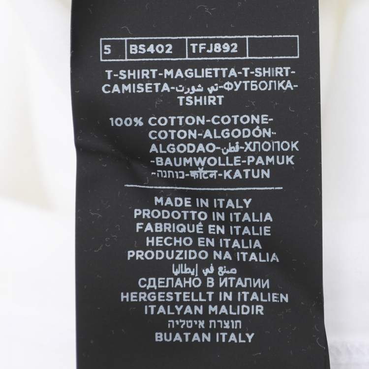 Pre Owned Tom Ford White Cotton Crew Neck T-Shirt XL