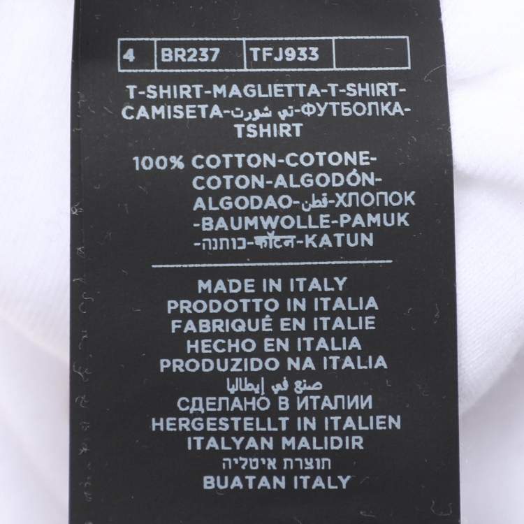 Pre Owned Tom Ford White Jersey Full Sleeve Henley T-Shirt XXL