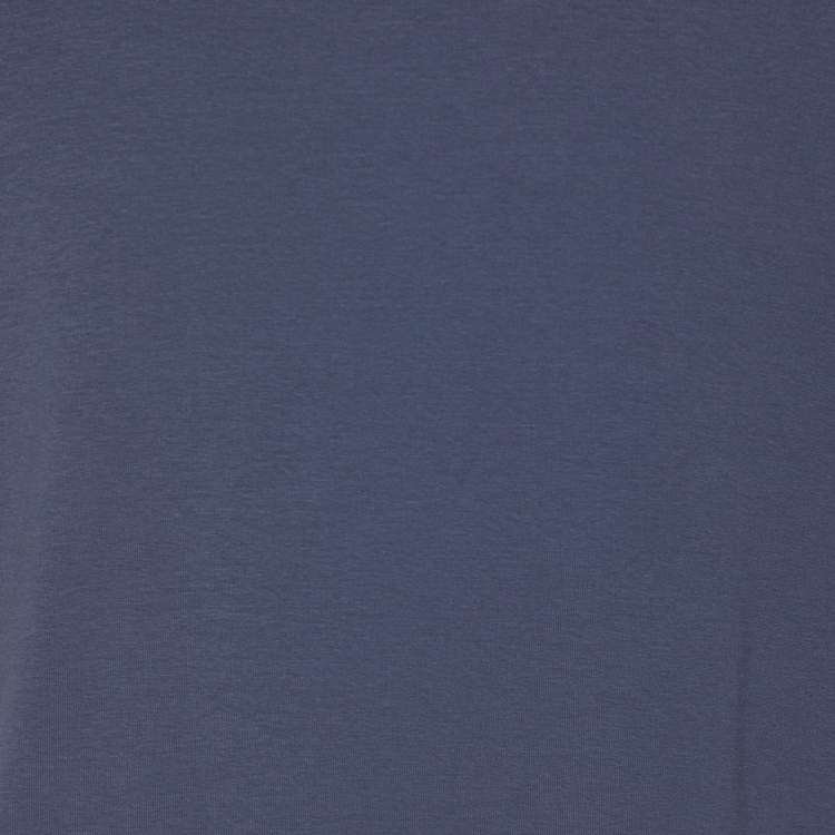 Pre Owned Tom Ford Blue Jersey Crew Neck T-Shirt XXL