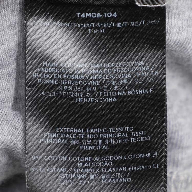 Pre Owned Tom Ford Grey Jersey Crew Neck T-Shirt XXL