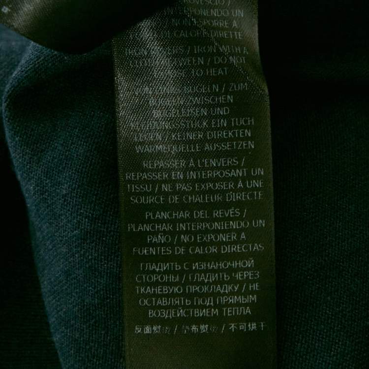 Pre Owned Tom Ford Blue Cashmere Knit Crewneck Pullover M