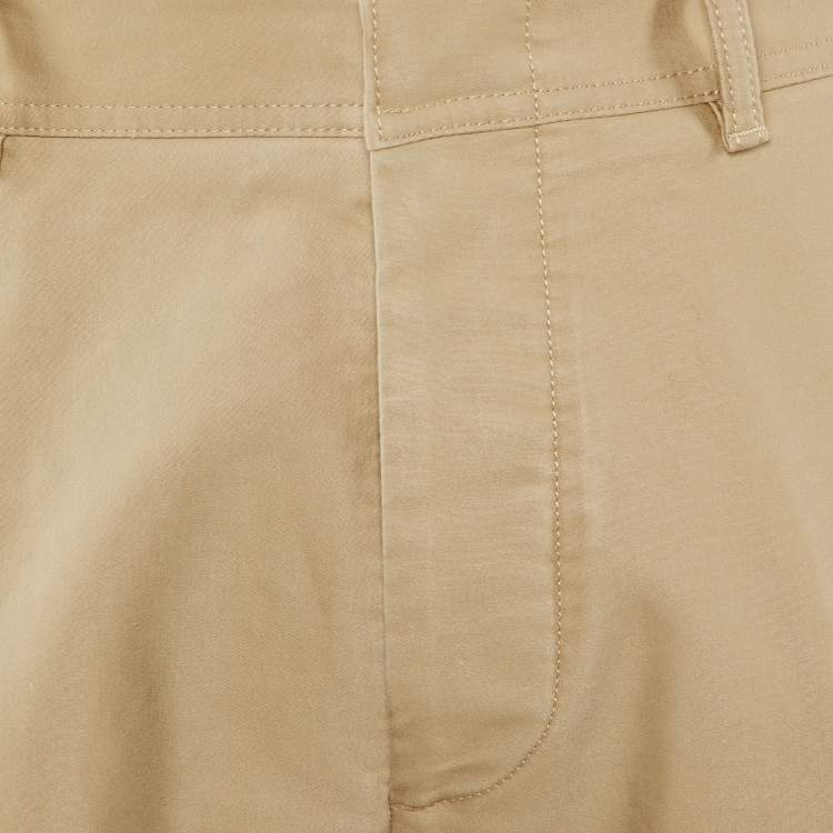 Pre Owned Tom Ford Beige Cotton Trousers XXL