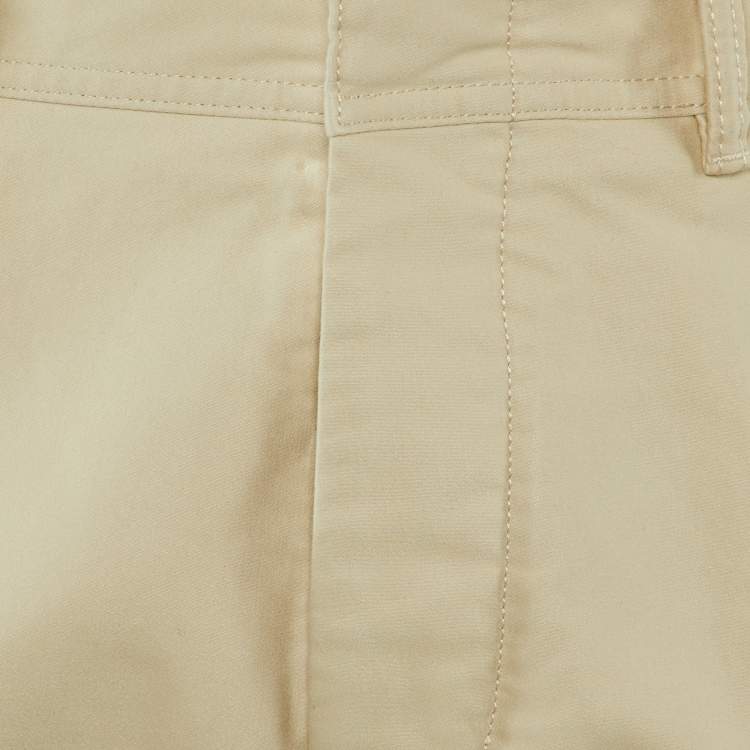 Pre Owned Tom Ford Light Beige Cotton Trousers XXL