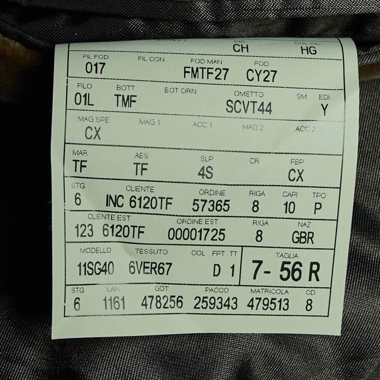 Pre Owned Tom Ford Olive Green Velvet Single Breasted Shelton Jacket XXXL