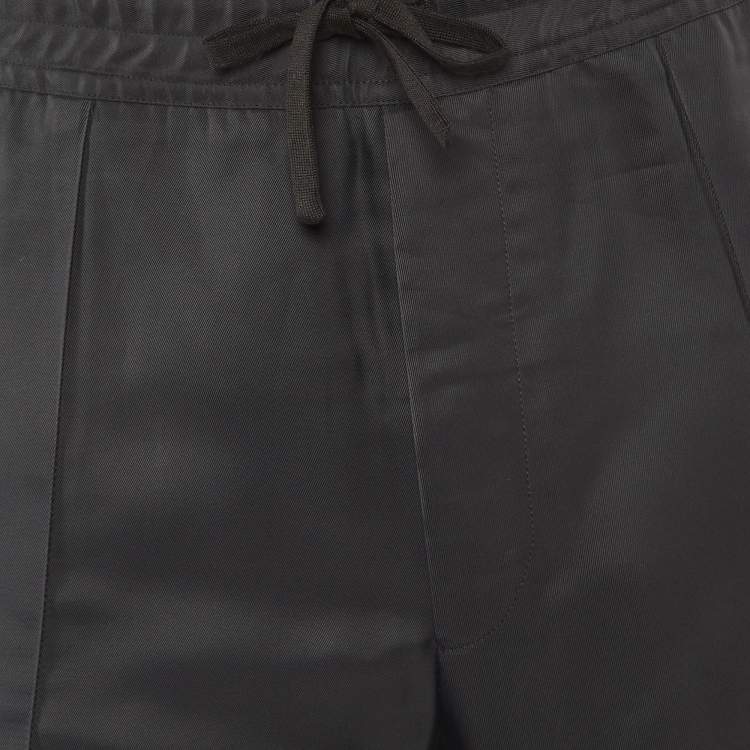 Pre Owned Tom Ford Black Crepe straight Leg Pants XXL