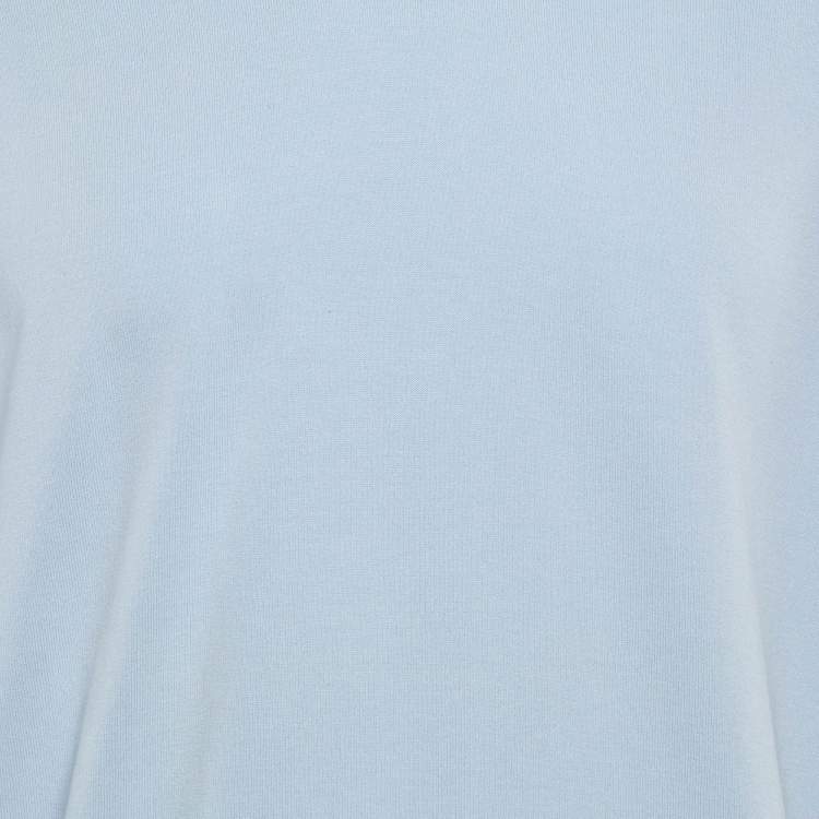 Pre Owned Tom Ford Light Blue Cotton Crew Neck Sweatshirt 4XL