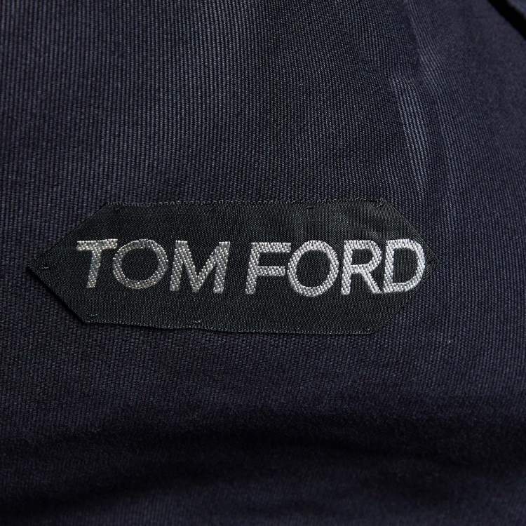 Pre Owned Tom Ford  Midnight Blue Cotton Single Breasted Cargo Jacket XXXL