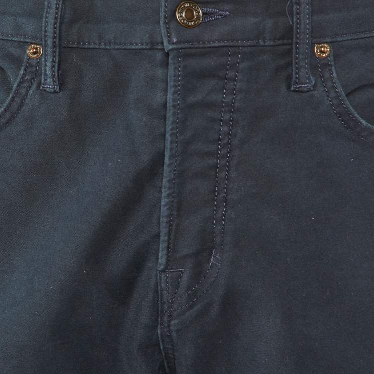 Pre Owned Tom Ford Navy Blue Straight Leg Pants XL 