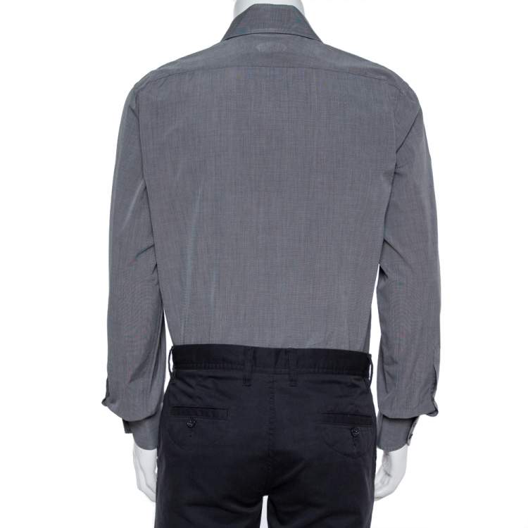 Pre Owned Tom Ford Grey Formal Shirt XL