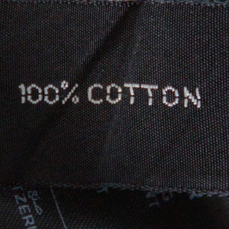Pre Owned Tom Ford White Checked Cotton Su Misura Long Sleeve Shirt XL